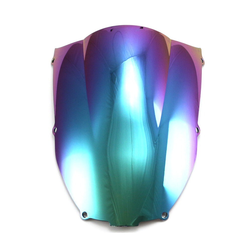 Motorcycle Windshield Windscreen For Kawasaki Ninja ZX-6R 2000-2002 Iridium