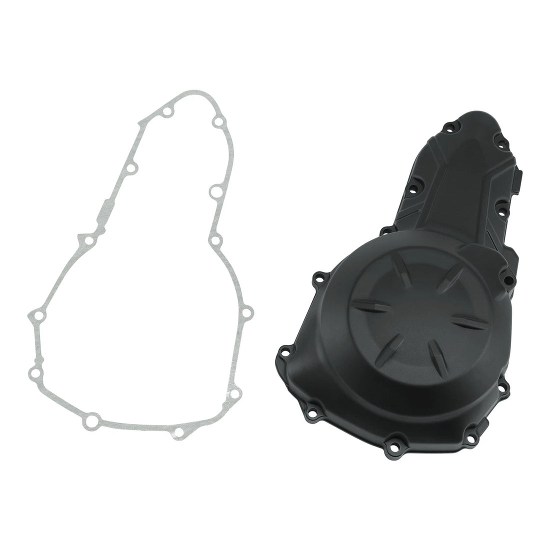 Black Engine Cover Fit For Kawasaki Ninja 650 2017-2025 Z650 2020-2025 2024 2023