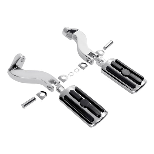Foot Pegs Footrest Mount Bracket Fit For Harley Touring Electra Glide 1993-2025
