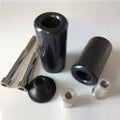 Fit For 2003 2004 Kawasaki Ninja ZX6R ZX6RR Frame Sliders Crash Protector Carbon