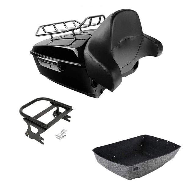 King Trunk Luggage Mount Rack Fits For Harley Touring Road King 1997-2008
