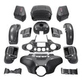 Fairings Body Kit Fit For Harley Electra Glide 2014-2024 Gauntlet Gray Metallic