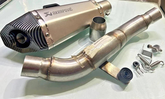 Fit For Royal Enfield New Himalayan 450 "Powerage Silencer with Header Pipe"