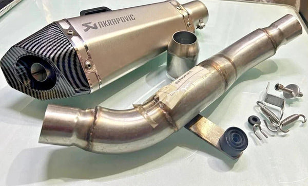 Fit For Royal Enfield New Himalayan 450 "Powerage Silencer with Header Pipe"