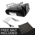 Razor Trunk Backrest Top Rack Mount Fit For Harley Touring Road King 1997-2008