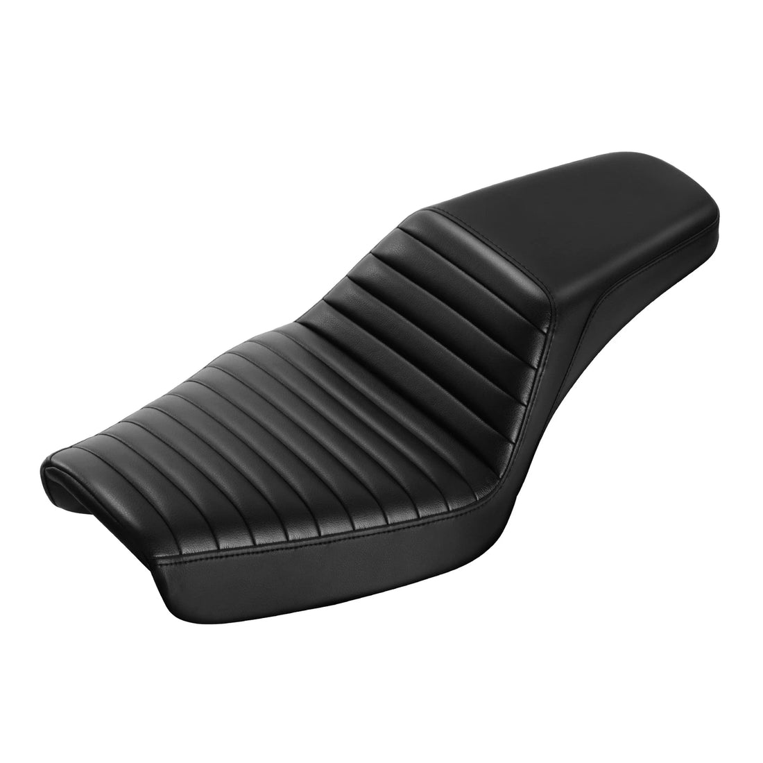 Driver Passenger Seat Fit For Harley Dyna Low Rider Super Glide 1996-2003 Black