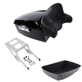 King Trunk Luggage Backrest Mount Rack Fit For Harley Heritage Classic 2018-2026