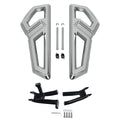Driver Rider Footboards & Mount Bracket Fit For Harley Softail Flsl Flhcs 18-26