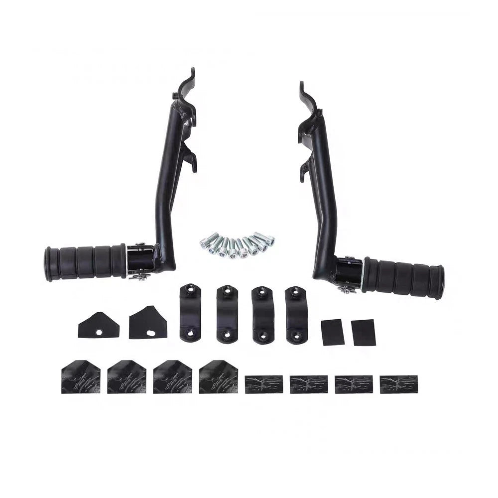 Passenger Rear Foot Pegs Bracket For 2015-2024 Kawasaki Vulcan S 650 EN650 Black