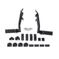 Passenger Rear Foot Pegs Bracket For 2015-2024 Kawasaki Vulcan S 650 EN650 Black
