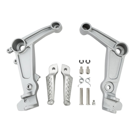 Front Driver Footpegs Footrests Bracket Fit For Aprilia RS660 RS 660 2021-2025