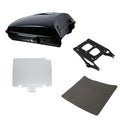 Black Razor Trunk Luggage Mount Rack Plate Fit For Harley Street Glide 2014-2026