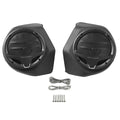 Black 6.5" King Rear Speakers Fit For Harley Touring 2014-2024 23