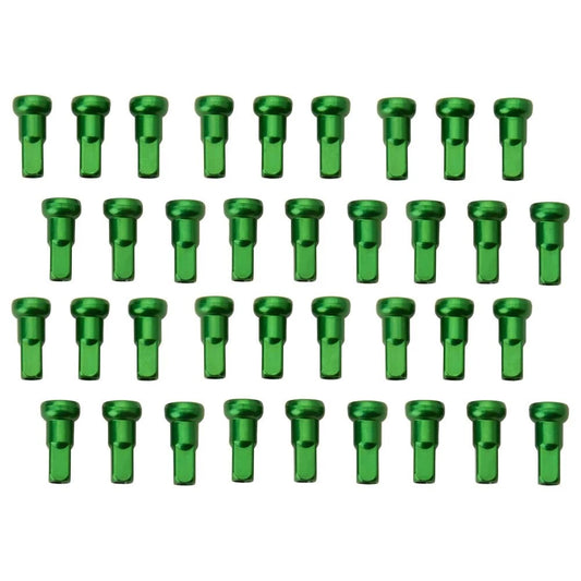 Tusk Impact Wheel Replacement Spoke Nipple Kit Front Green For KTM 450 SX