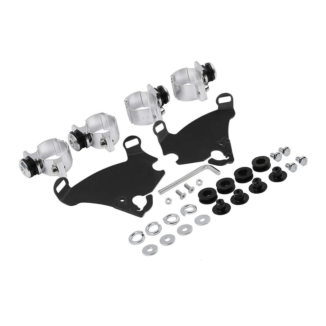 Gauntlet Fairing Trigger Lock Mount Kit Fit For Harley Sportster 883 1200 88-22
