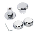 Chrome Front+Rear Axle Cap Nut Covers Fit For Harley Sportster S RH1250S 21-26
