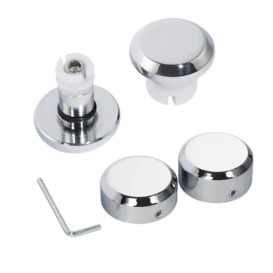 Chrome Front+Rear Axle Cap Nut Covers Fit For Harley Sportster S RH1250S 21-26