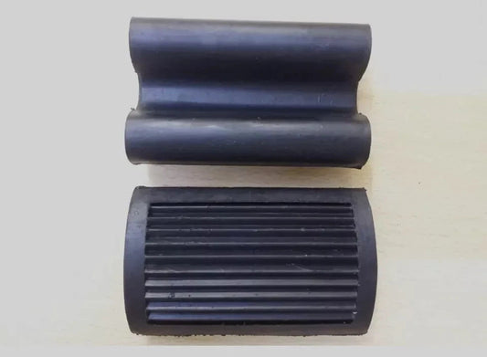 Pair fit for Norton Early Vintage Bicycle Pedal 'D' Type Footrest Rubber