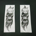 Motorcycle Front Fork Skull Decals Graphic Stickers For Yamaha Road Star V Star