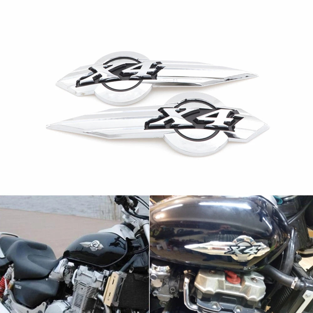 3D Fuel Gas Tank Emblem Badge Stickers Decal For Honda X4 CB1300 1997-2003
