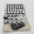 Motorcycle Chrome Bolt Caps Topper Cover For Harley Flt Flh 2007 - 2012