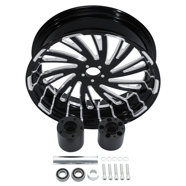 18" x5.5" Rear Wheel Rim Hub Fit For Harley Touring Electra Glide Flht 1997-2008