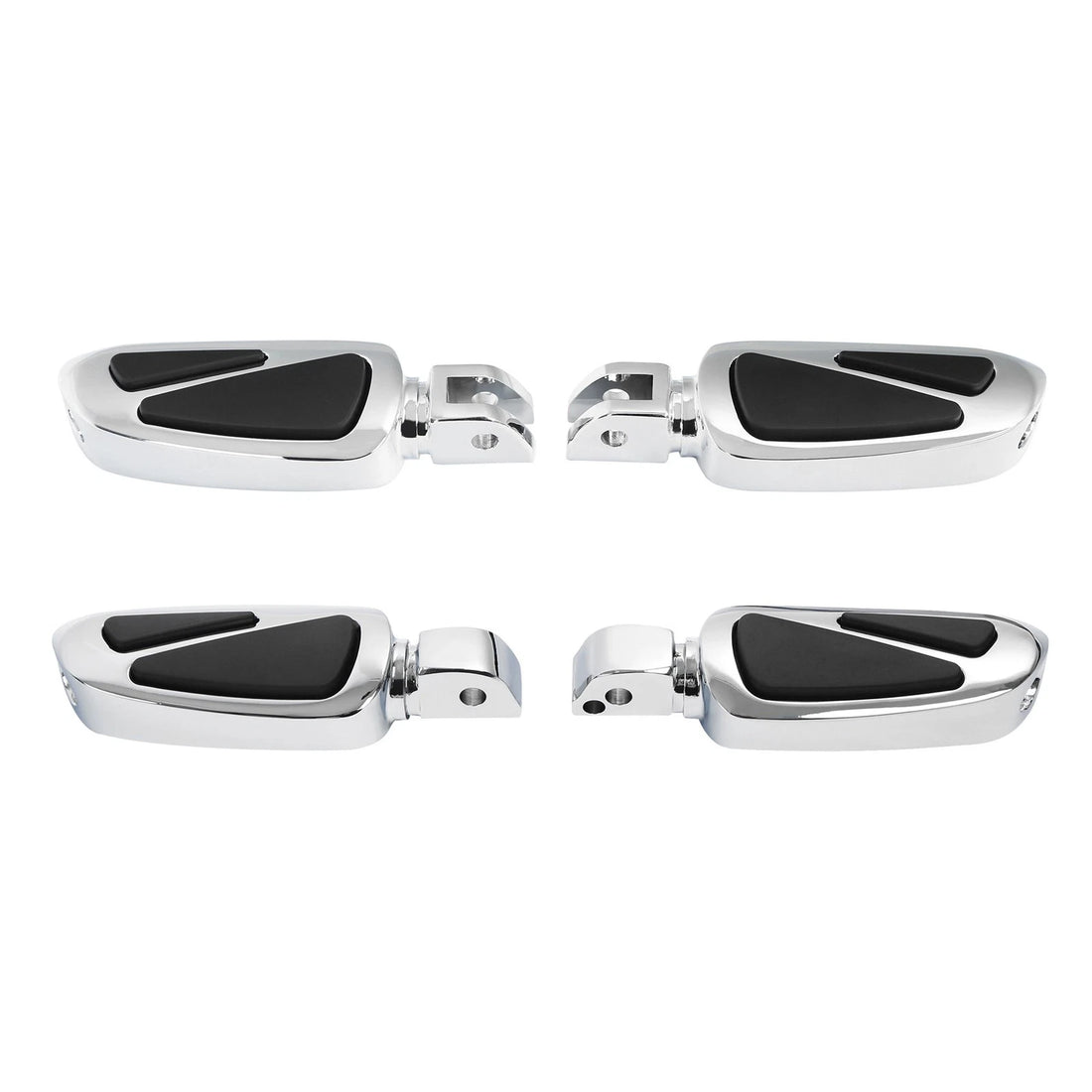 Chrome Driver & Passenger Footpegs Pegs Fit For Harley Softail Fat Boy 2018-2025