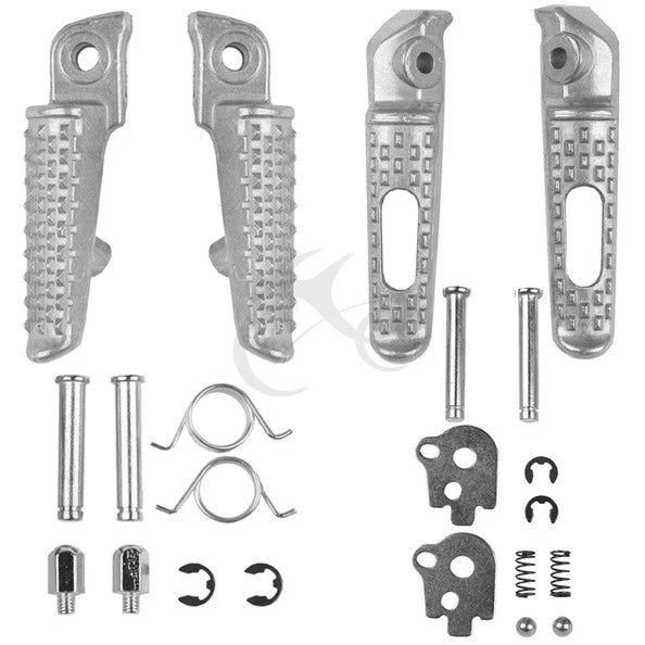 Driver Passenger Footpegs Fit For Honda CBR600RR 2003-2025 CBR1000RR 2004-2016