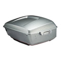 King Trunk Fit For Harley Touring 14-25 Brilliant Silver Pearl Glossy Black