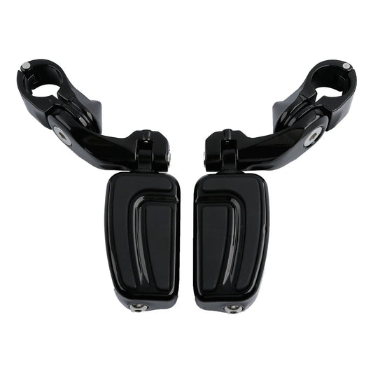 32mm Highway Footpeg Peg Short Angled Mount Fit For Harley Electra Street Glide