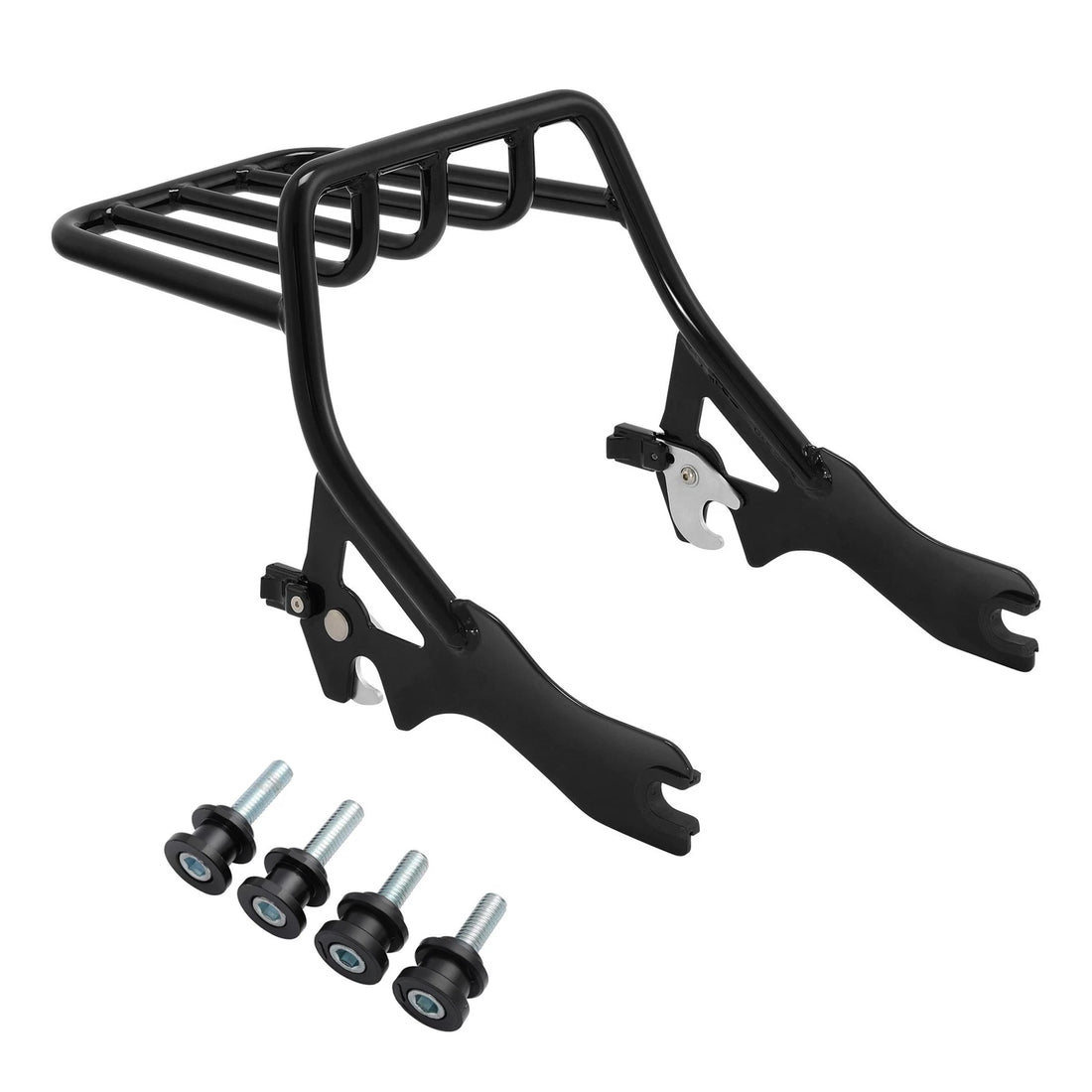 Luggage Mount Rack & Docking Hardware Fit For Harley Low Rider ST 2018-25 Black