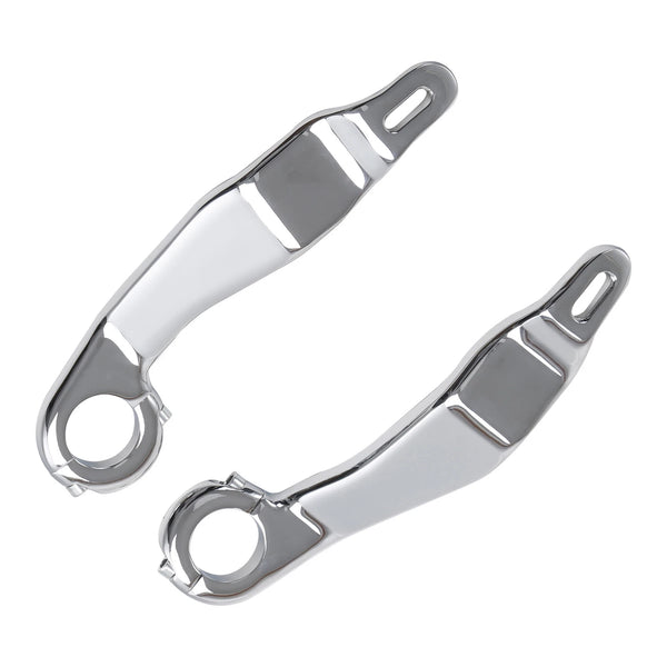 Chrome Fairing Support Bracket Mount Kit Fit For Harley Touring Road Glide 15-24