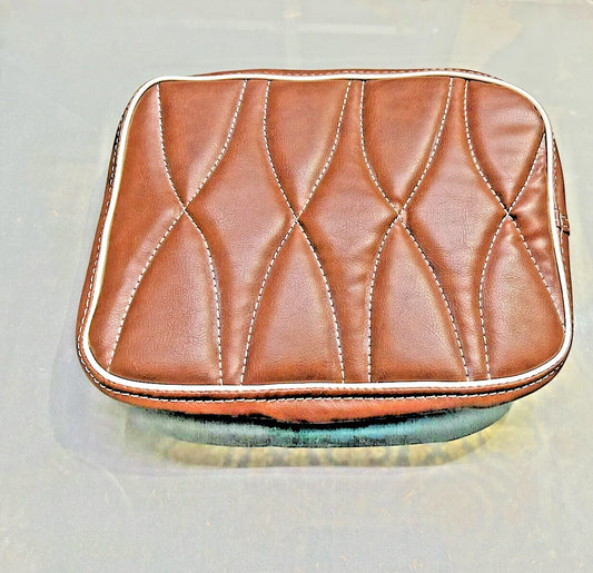 Limited Edition Cushion Rear Seat Cover For Royal Enfield Classic 350/500cc@vd
