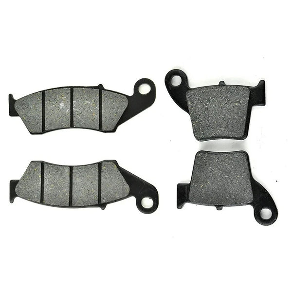 Front Rear Brake Disc Pads For Honda CR125R CR250R 02-07 CRF250R CRF250X 04-17