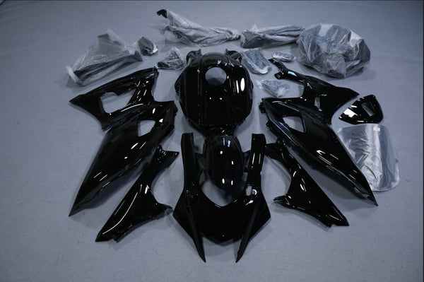 Glossy Black Fairing Kit For Yamaha Yzf R7 2022-2025 ABS Injection Body w/ Bolts