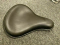 Harley Bobber Chopper Sportster Black Leather Deep Dish Solo Seat