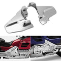 Left Right Chrome Engine Frame Covers Fit For Honda Goldwing 1800 GL1800 12-17
