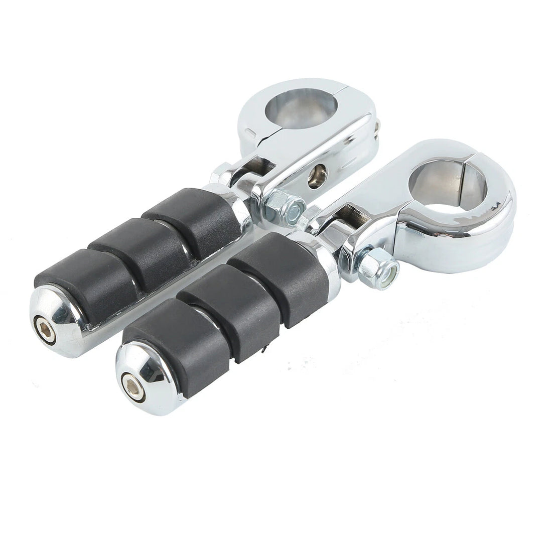 1 1/4" Engine Guard Highway Foot Pegs Mount Fit For Harley Touring Road King US