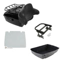 King Trunk Backrest Mount Rack Plate Fits For Harley Touring 97-08