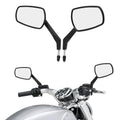 Vivid Black Rear View Mirrors Fit For Harley Touring Electra Street Glide 82-23