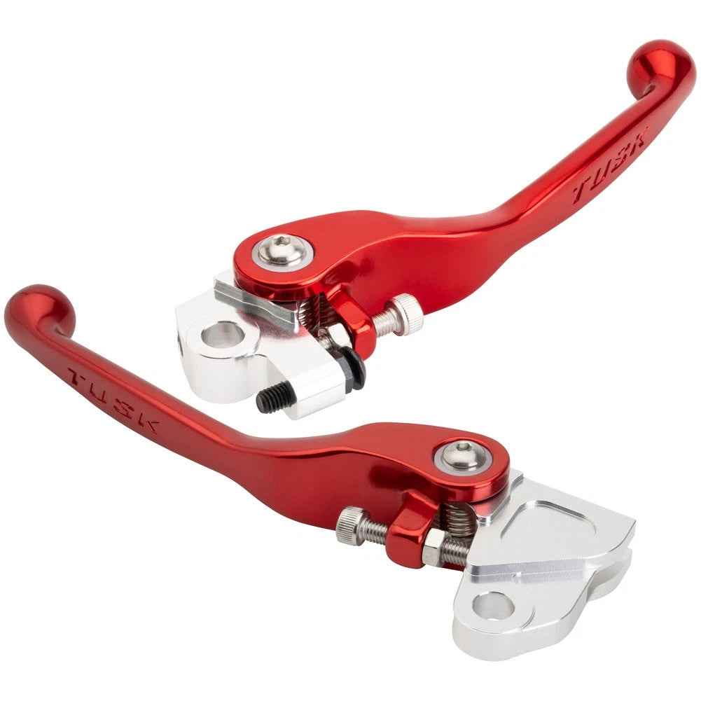 Tusk 2187460049 Axis Folding Lever Set Standard Red