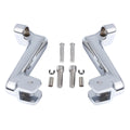 Chrome Passenger Foot Pegs Mount Bracket Fit For Indian Chief Classic 2014-2018