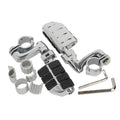 22mm 25mm 32mm 35mm Chrome Highway Bar Footpeg Peg Mount Fit For Harley Touring