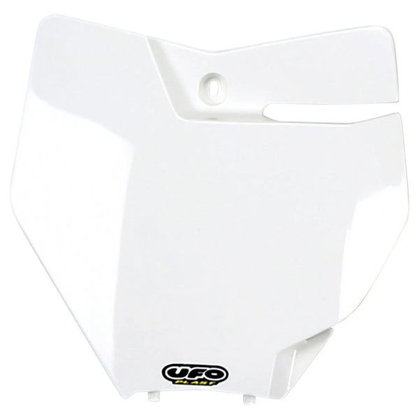 UFO Front Number Plate White For KTM 450 SX-F Factory Edition 2015-2017