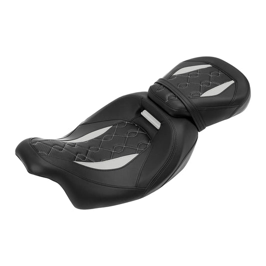 Driver Passenger Seat Fits For Harley Touring Cvo Street Road Glide 2009-2023 19