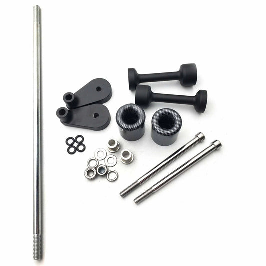 For Kawasaki Ninja 250R EX250 2008-2012 Carbon Motorcycle Frame Crash Protector