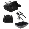 King Trunk Pad Mount Rack Plate Fit For Harley Deluxe Flde Flhc Flhcs 2018-2026
