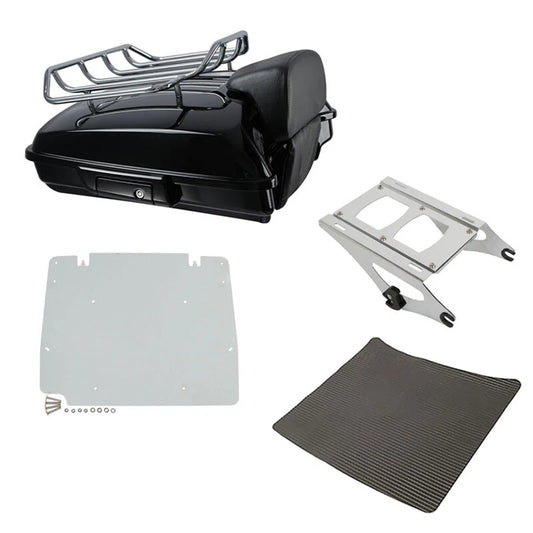 Razor Trunk Backrest Mount Plate Fit For Harley Road Electra Street Glide 14-26