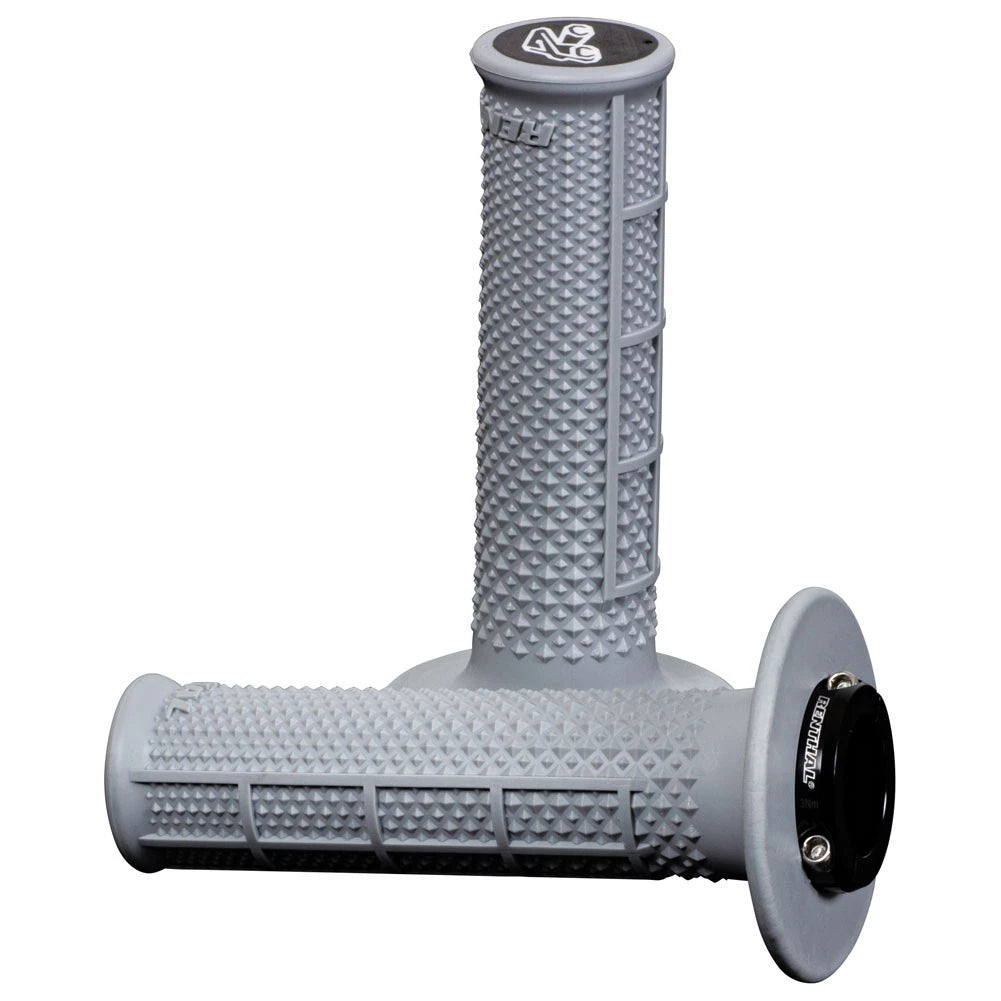 Renthal G238136f-fb14eb Tapered Half Waffle MX Original Lock-On Grips Soft
