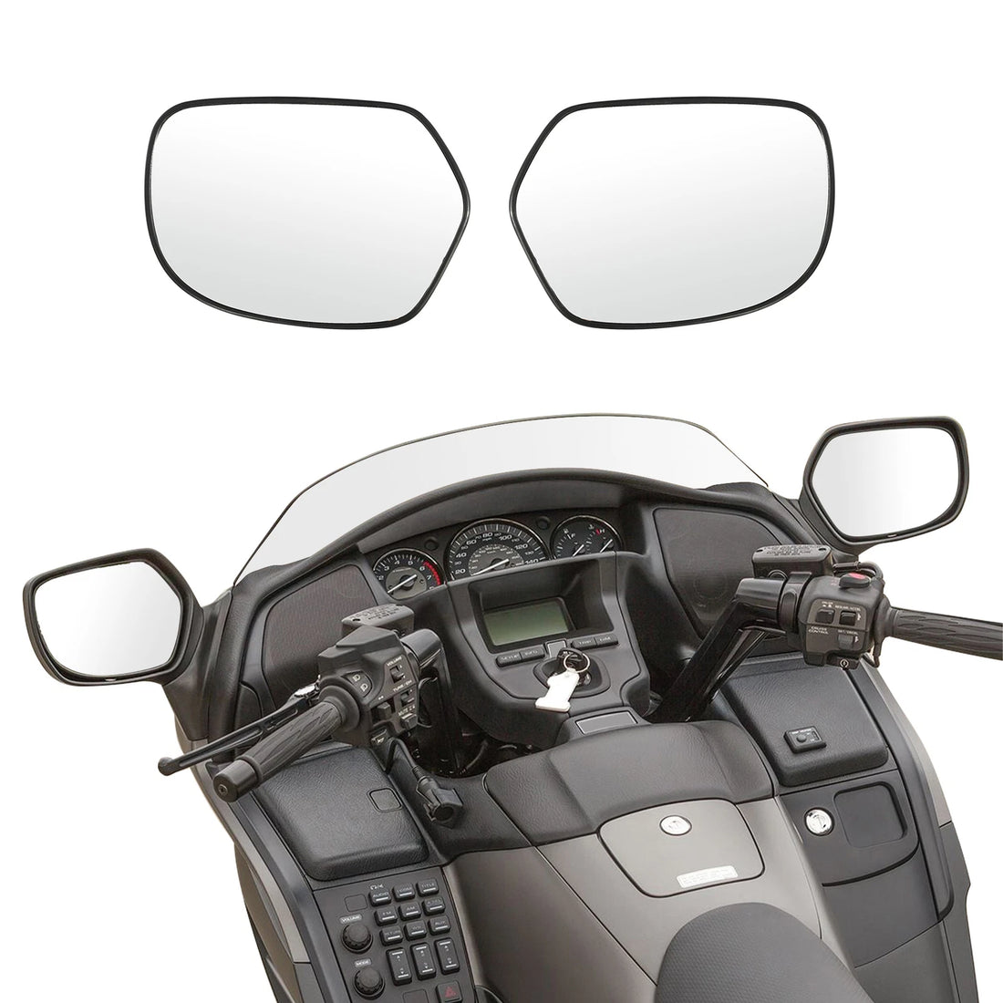 Left & Right Rear View Mirrors Fit For Honda Goldwing F6B GL1800B 2013-2017 2014